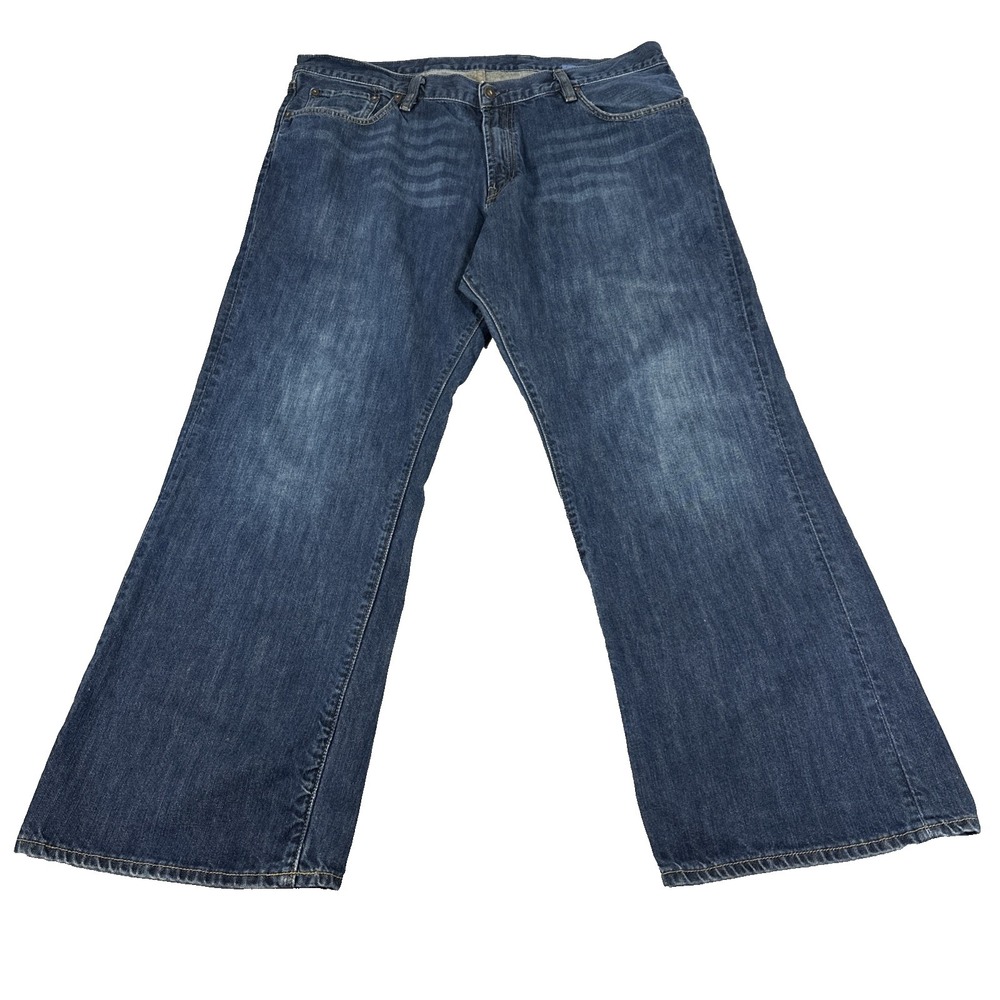 Gap Jeans Men's Loose Fit Wide Leg Vintage Y2K‎ 40X32 Dark Blue Denim